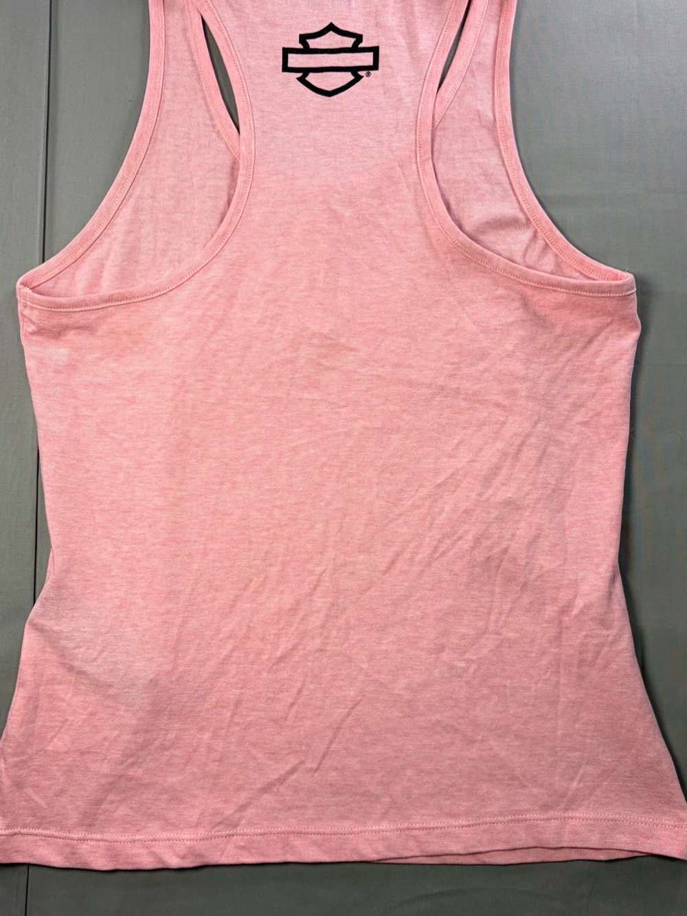 Harley-Davidson Women's Pink Logo Breast Cancer awareness Tank top - Picture 5 of 8